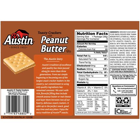 peanut butter and cracker diet.